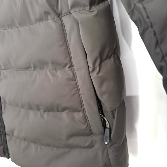 32 Degrees Sz S Women's Hooded Puffer Jacket Dark Green/Grey NWOT New Condition - Picture 6 of 10